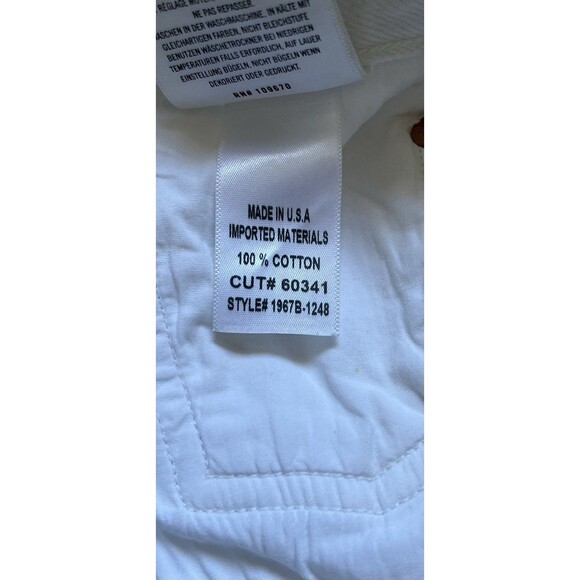 Citizens of Humanity Woman's White Eva Ripped Baggy Jeans Pants Size 26 - Picture 4 of 10